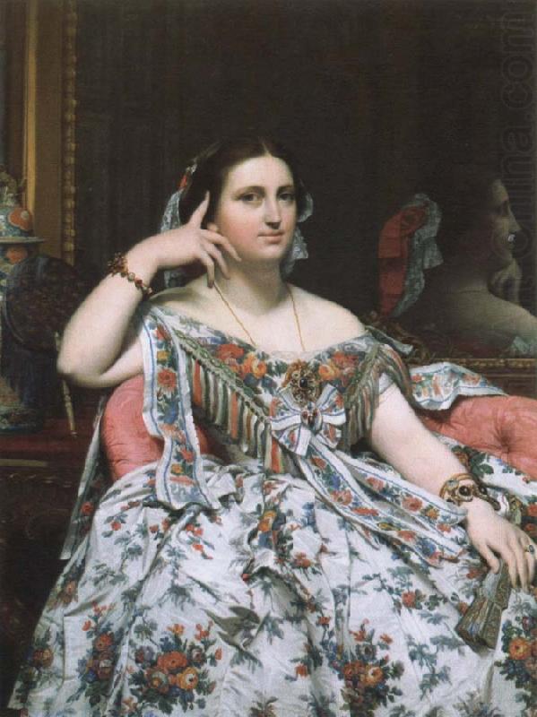 madame moitessier, Jean-Auguste Dominique Ingres